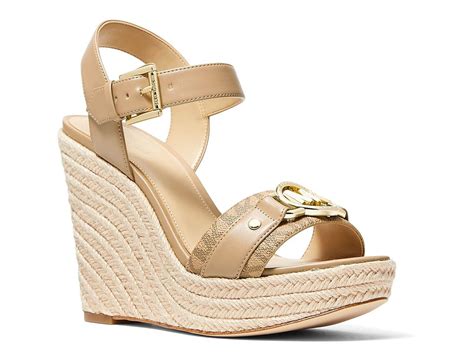 michael kors espadrille wedges.